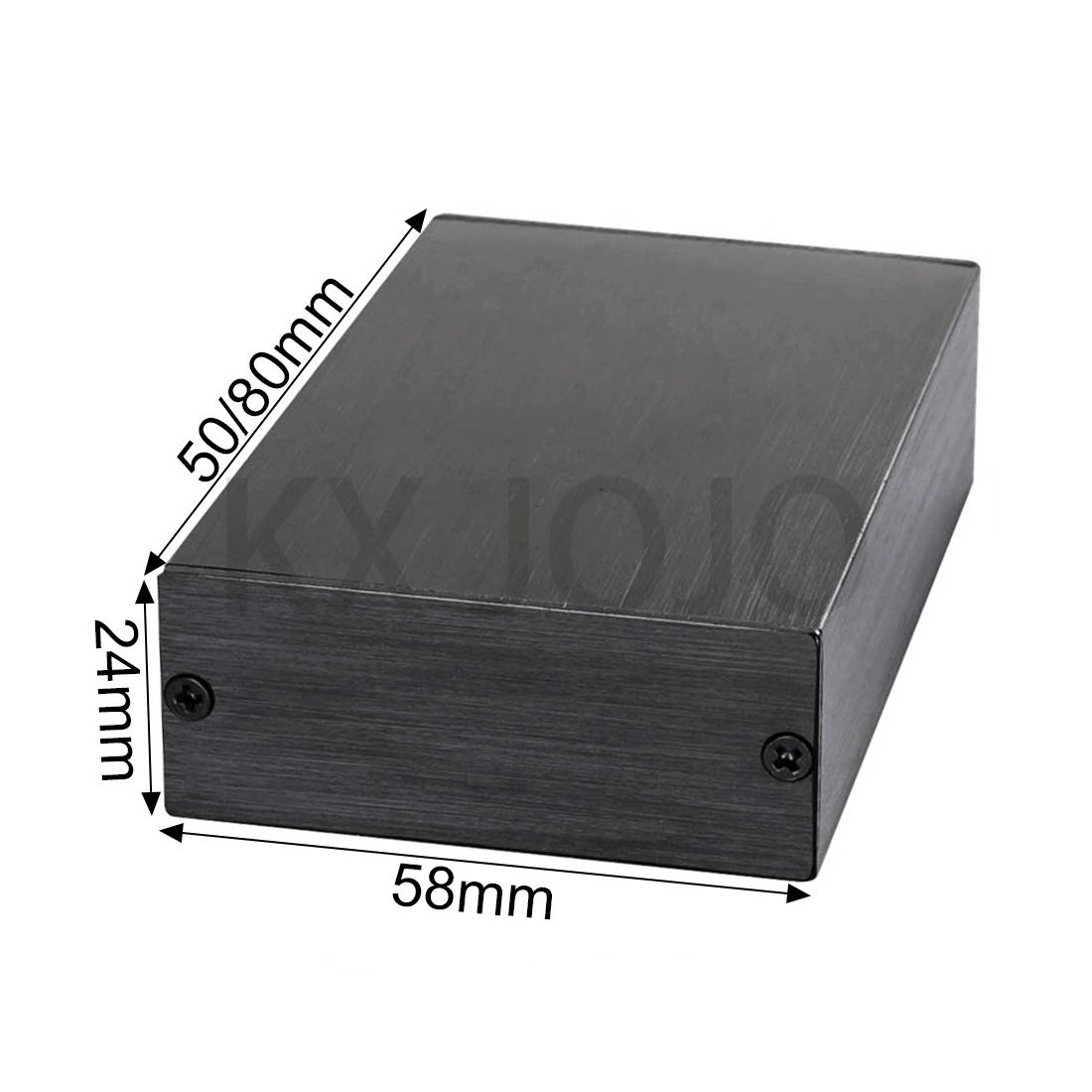 

Aluminum Enclosure 58*24*50/80mm Integrated Case Electronic Project PCB Instrument Black/Blue DIY Power Supply