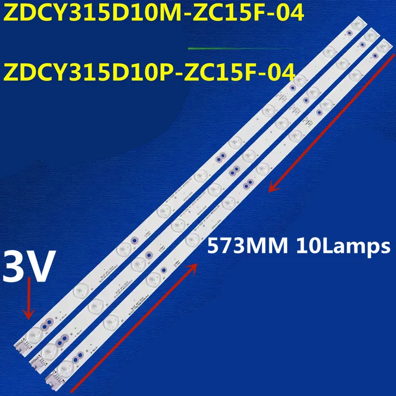 tira de retroiluminacao led para zdcy315d10m zc15f04 303cy31503d 303cy31503c zdcy315d10p zc15f 04 le32e101 novo 01