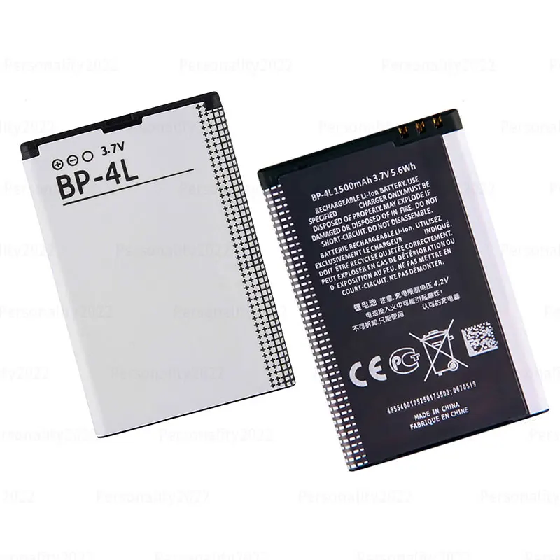 BP 4L 1500mAh Battery BP-4L Rechargeable Lithium Batteries for Nokia E71 E52 E63 E61i E72 E55 E90 6650F N97 Phones BP4L Cell