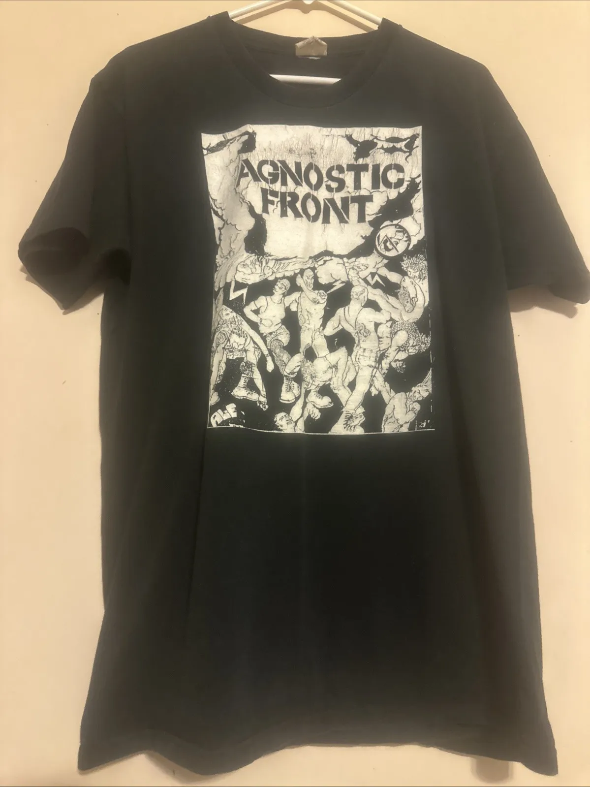 Agnostic Front Shirt New York Sick Of It All Hardcore NYHC Size Extra Large XL