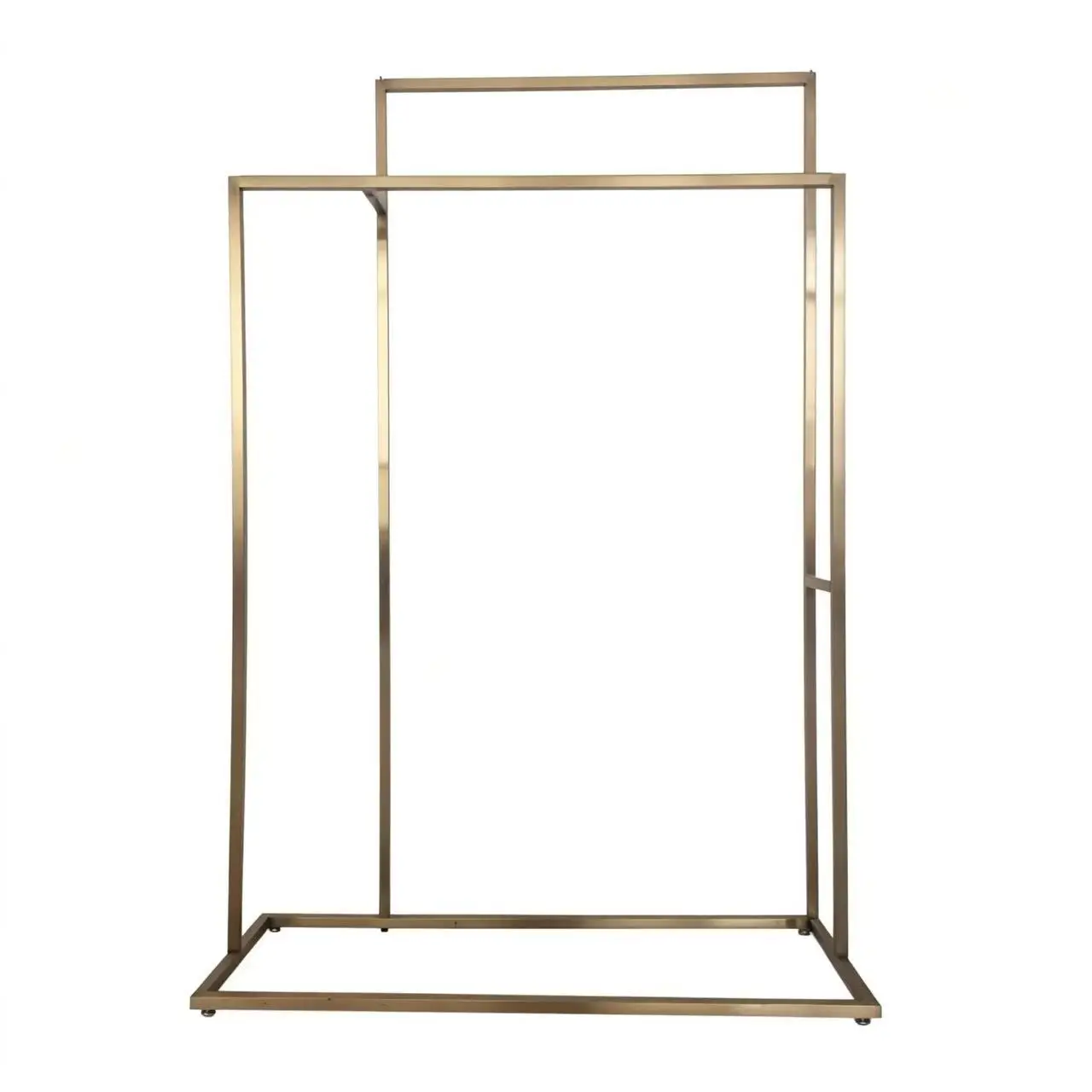 

bnLuxury Store Display Rack Golden Rack Stainless Steel GoldenRack for Clothing Store%