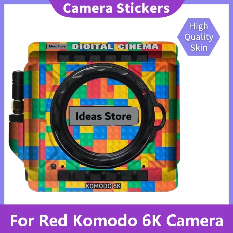 Vinilo Adhesivo para Cámara RED Komodo 6K, Película Protectora para el Cuerpo de la Cámara Digital de Cine, Protector de Vinilo para RED-KOMODO KOMODO6K
