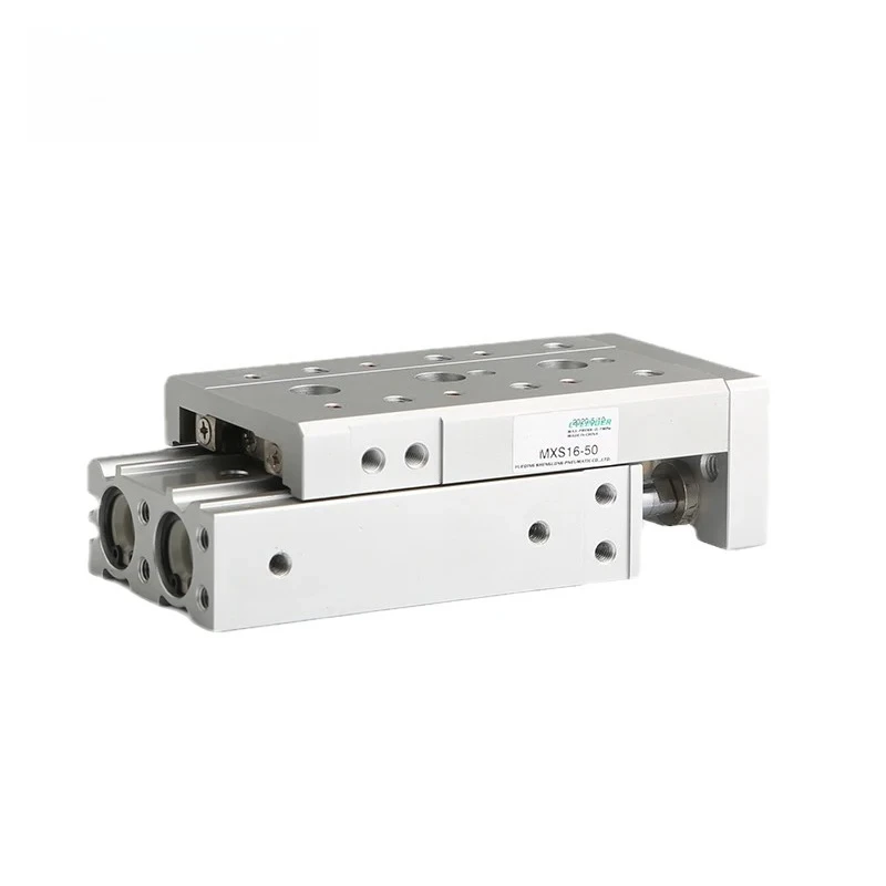 Pneumatic MXS Series Rail Slide Air Cylinder MXS16-10 A MXS16-20 AS MXS16-30 BS MXS16-40 MXS16-50 MXS16-75 MXS16-100 MXS16-125B