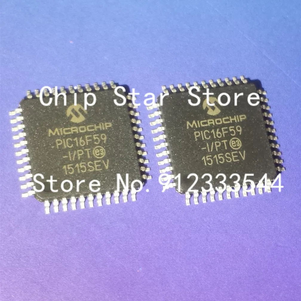 

5-100pcs PIC16F59-I/PT PIC16F59 TQFP44 8Bit MCU PIC16 Family PIC16F5XX Series Microcontrollers 100%New And Original