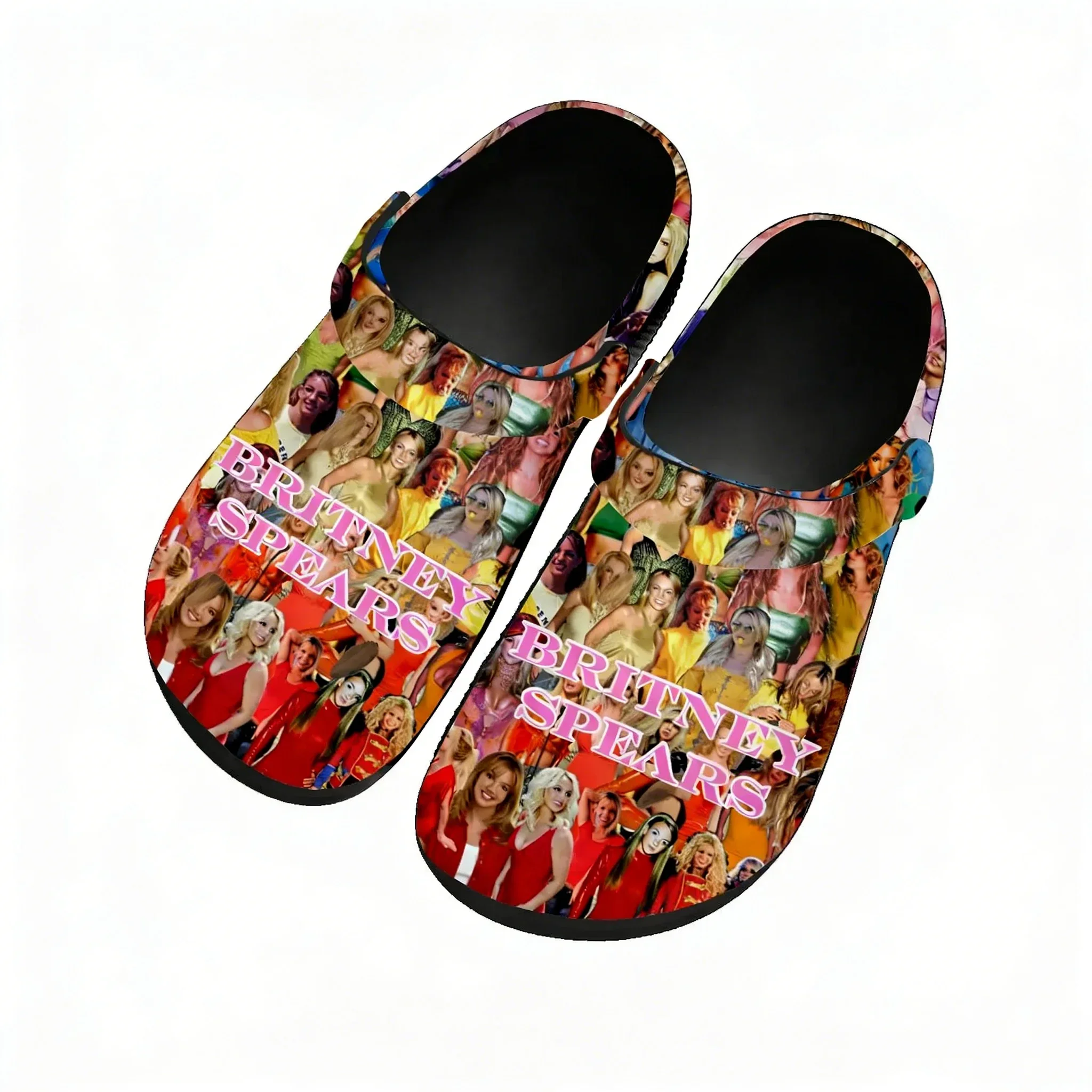 Britney Spears Water Shoe Men Women Teenager High Quality Fashion Home Garden Clogs Custom Sandals Beach Breathable Hole Slipper