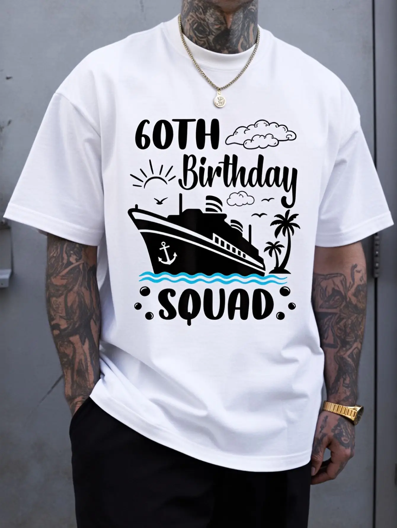 60th Birthday Cruise Vacation 2026 Cruise Matching Group T-Shirt