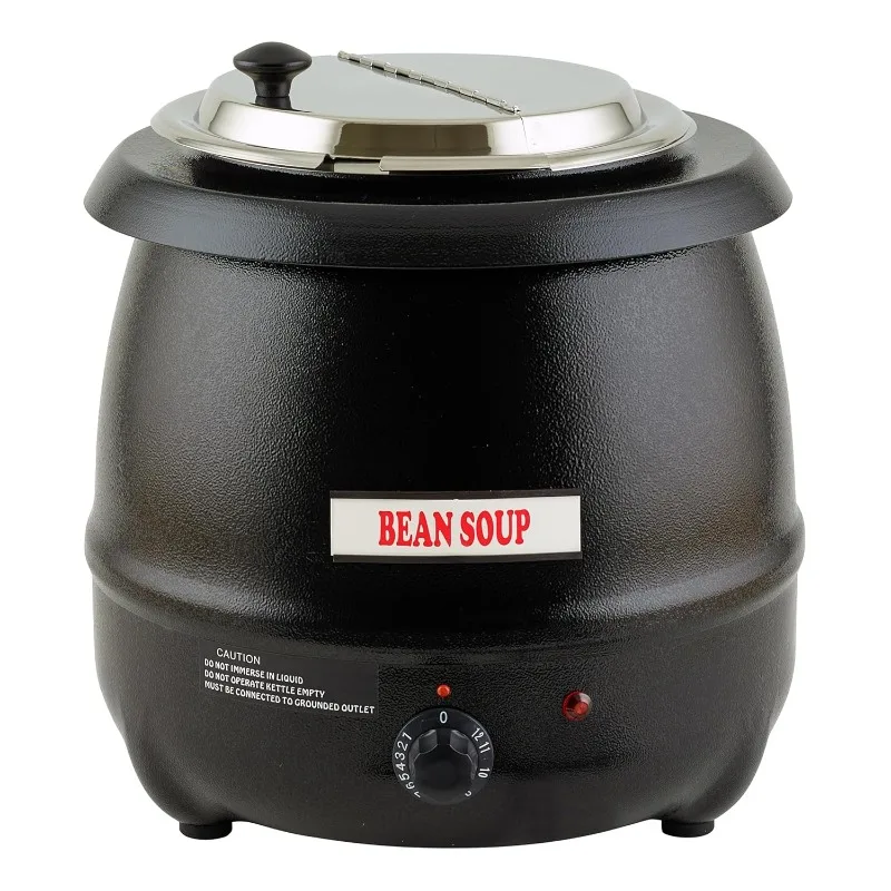 

Winco Electric Soup Warmer, 10.5-Quart,Black