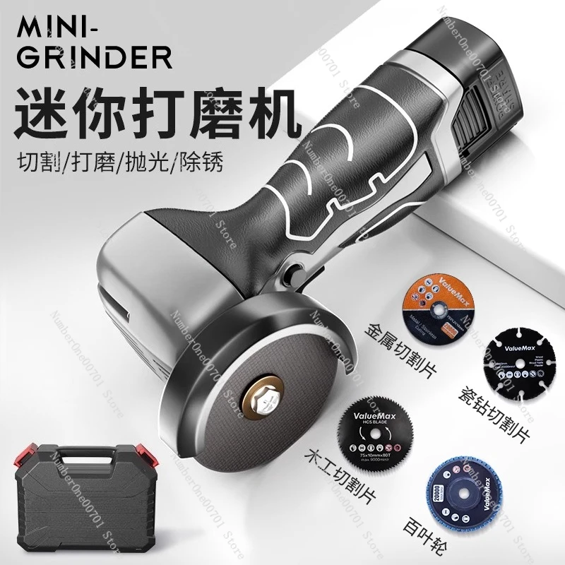 

Мини-угловая шлифовальная машина с литиевой батареей Qingmei для шлифовки и полировки швов, небольшая машина для зарядки и резки