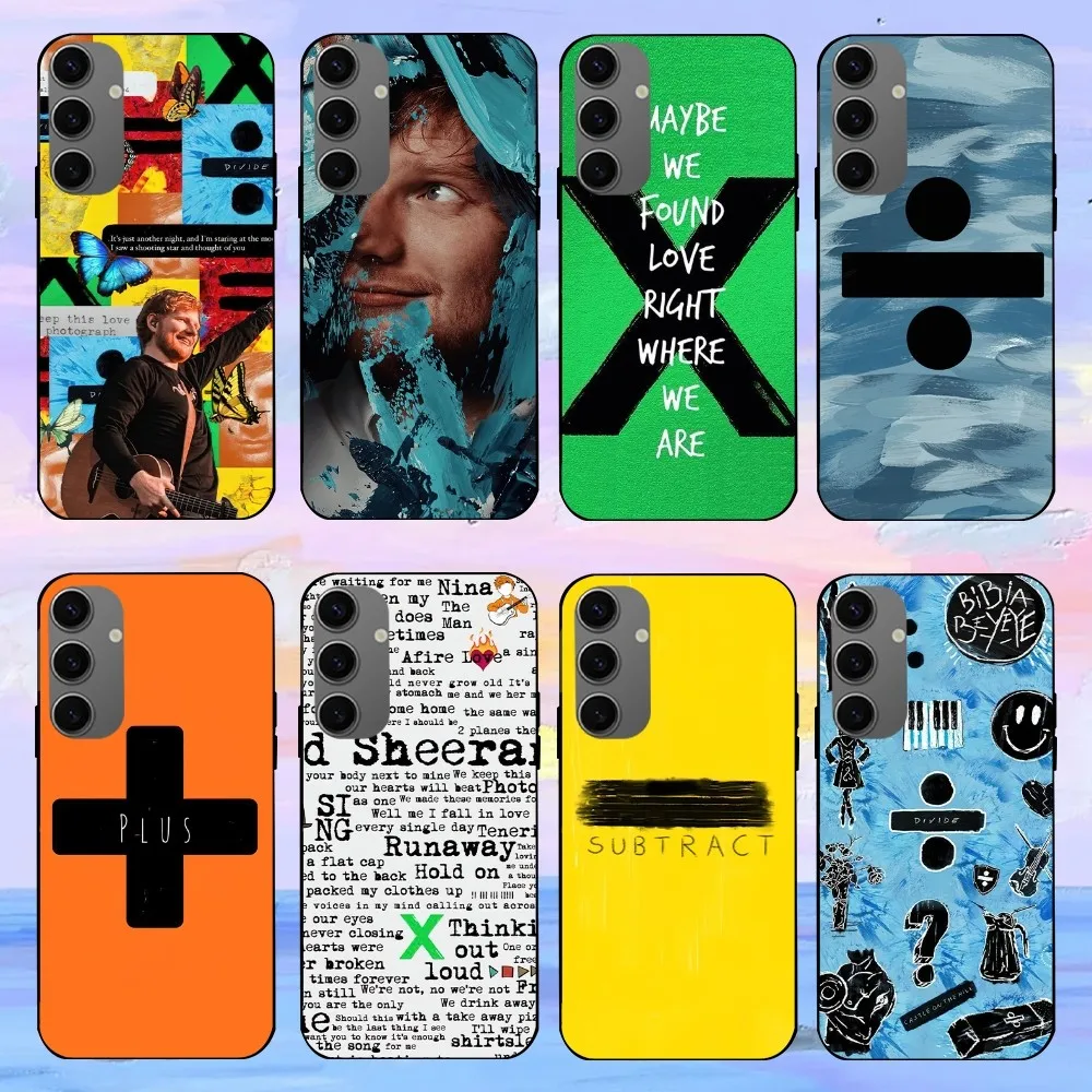 Singer E-Ed S-Sheeran Divide Phone Case For Samsung Galaxy A91 A80 A72 A50 A30 A22 A20 A21 Shell