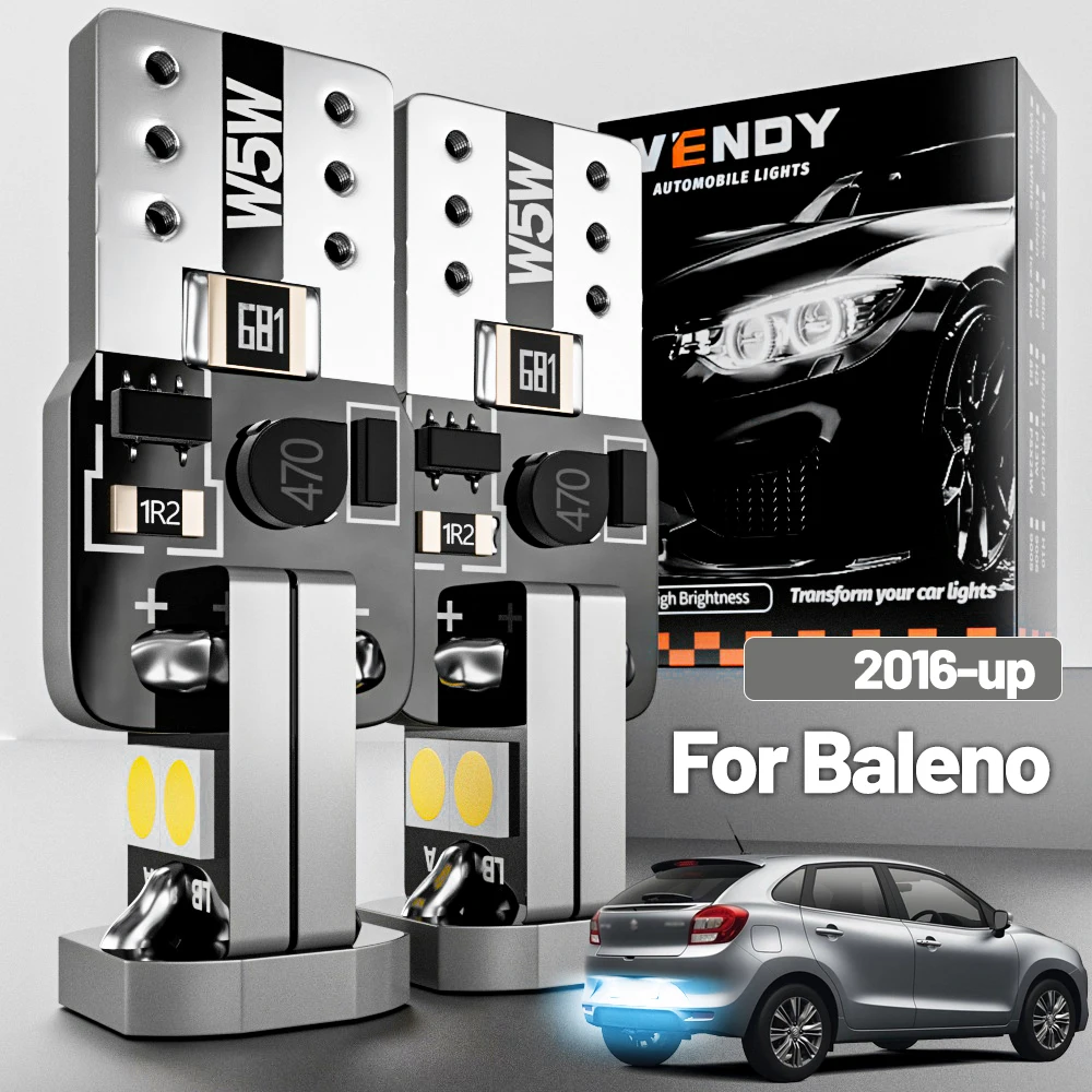 

2 шт. светодиодный светильник номерного знака для Suzuki Baleno 2016 2017 2018 2019 2020 2021 аксессуары Canbus