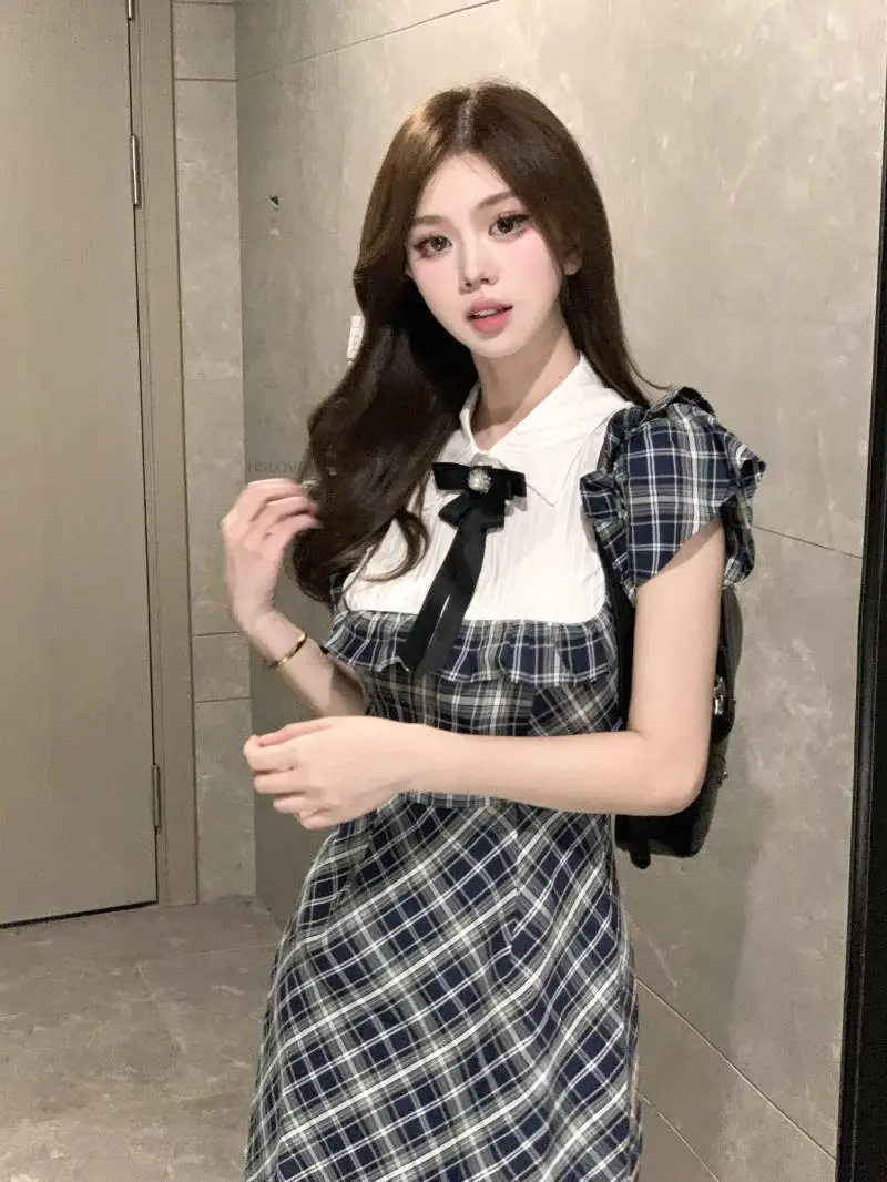 Japanische jk Uniformen Korea Stil Mittels chul uniform für Mädchen Matrosen anzug Studenten Schule schönes Mädchen täglich jk Uniform Kleid