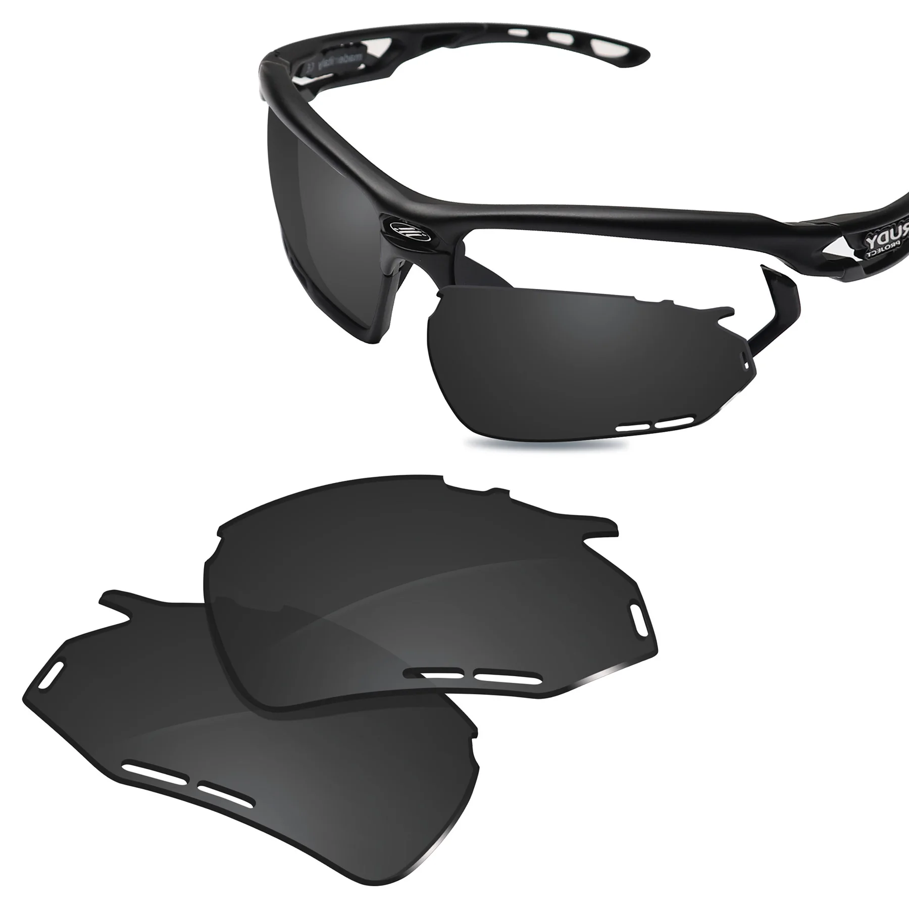 

Glintbay Polarized Lenses Replacement for Rudy Project Fotonyk Sunglasses-Options