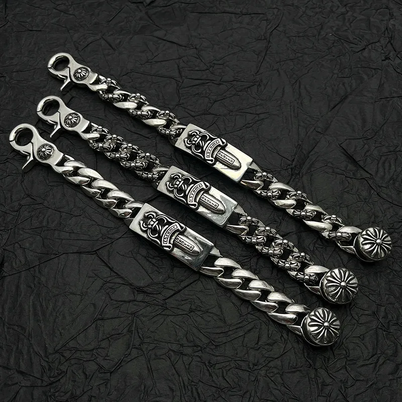 

Hypoallergenic S925 Sterling Silver Beaded Bracelet Fashion Daily Wear Accessories