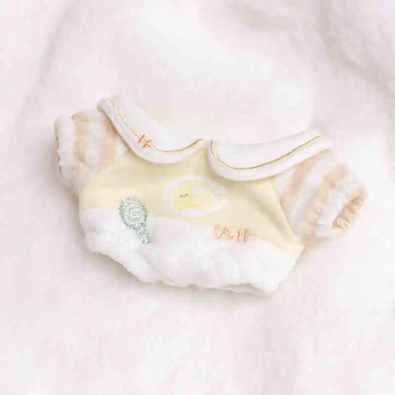 10cm Doll Clothes Milk Sugar Papa Jumpsuit  Fashion Cute Costume Suit Stuffed Plushies Plush Doll Accessories Anime Toy For Kids