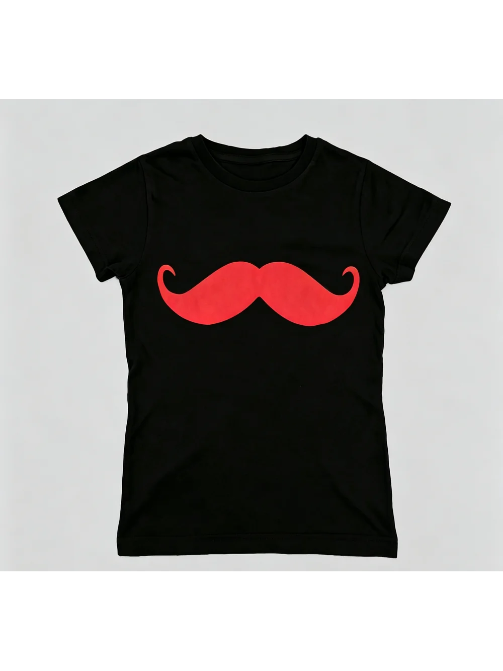 2026 New Summer Y2K Fun Beard Printed Short Sleeve T-shirt Round Neck Daily Casual Simple Street Trend Fashion ins Versatile Top