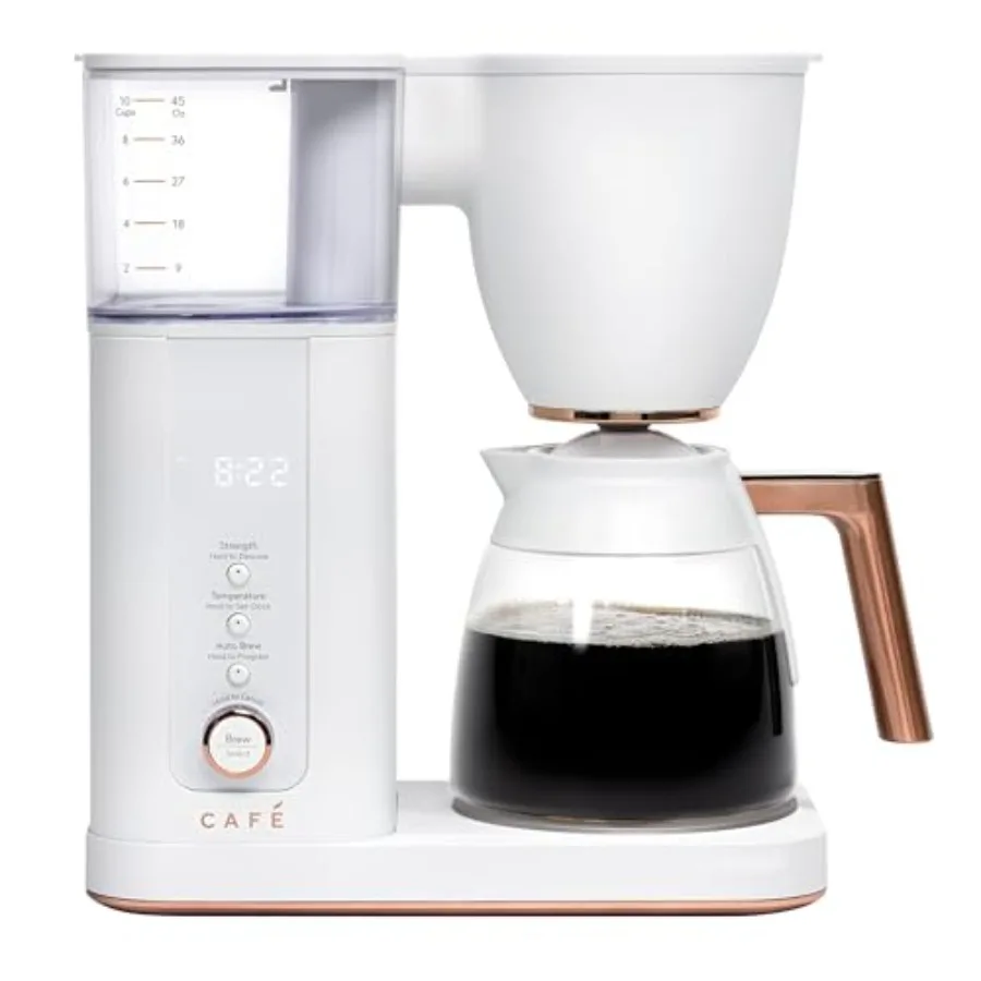 Smart 10-Cup Drip Coffee Maker with WiFi - Family Use