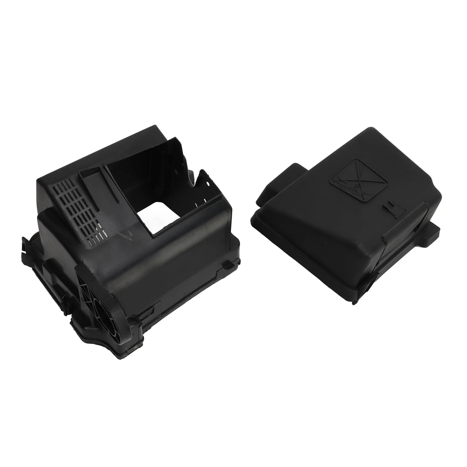 Fuse Box Cover with Base 6556Z1 Black Circuit Protection Replacement For Peugeot 206 207 206CC