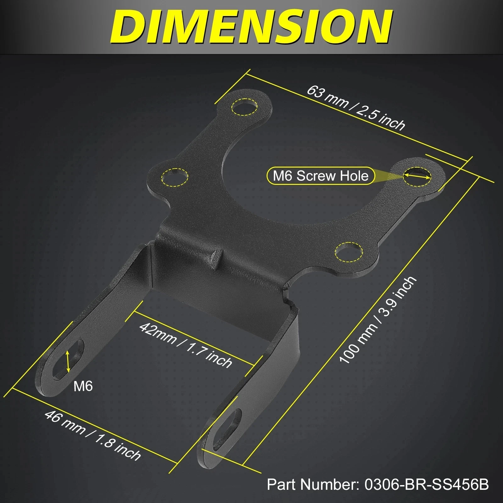 For Sur Ron Sur-Ron SurRon Segway Talaria 20W Headlight Bracket Electric Bike E-bike LED Cube Pod Light Bar Mounting Bracket