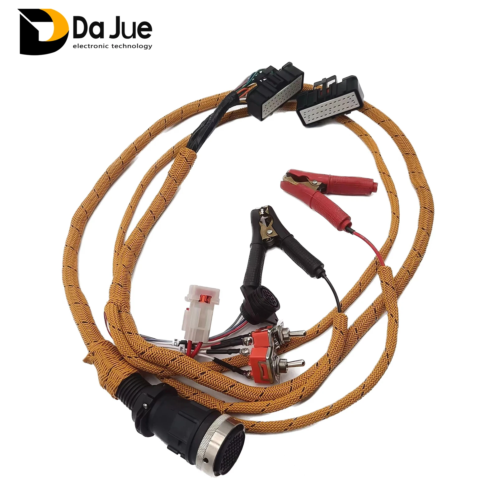 For Volvo D6E D7E Engine Start Testing Cable 88894000 for Volvo Excavator Computer Board Engine Start