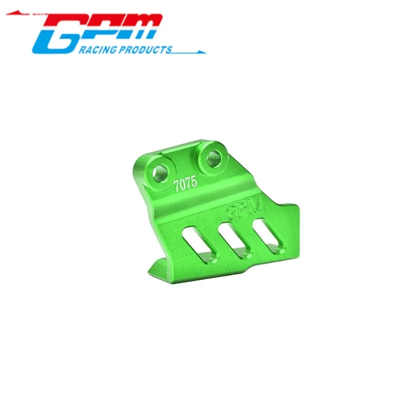 Gpm mx058 alumínio 7075 protetor de corrente para losi 1/4 promoto mx motocicleta rc atualização