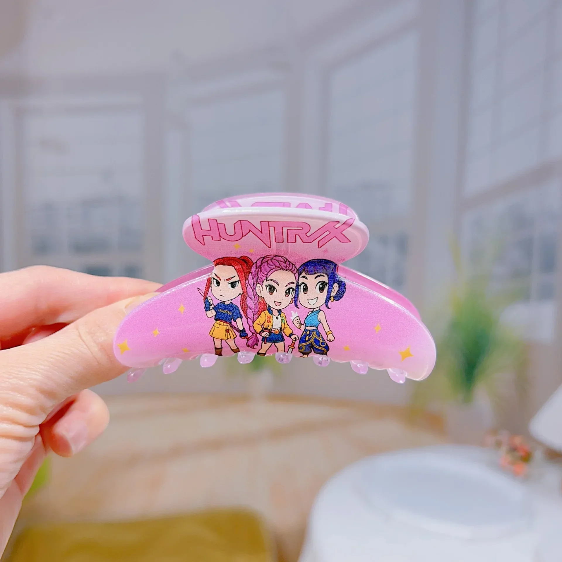 2026 HOT Neue Anime-Haarspangen „Jagdhexengruppe“ Krallenklammern Niedliche Plastik-Haaraccessoires Stilvolle Geschenke für Kinder und Mädchen – Detail 5