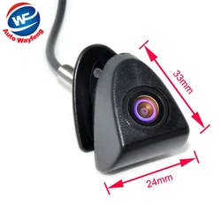 CCD Car Front View Logo Embeded Camera For Toyota Prado Highlander Land Cruis Camry Corolla Yaris VIZI REIZ Verso front camera