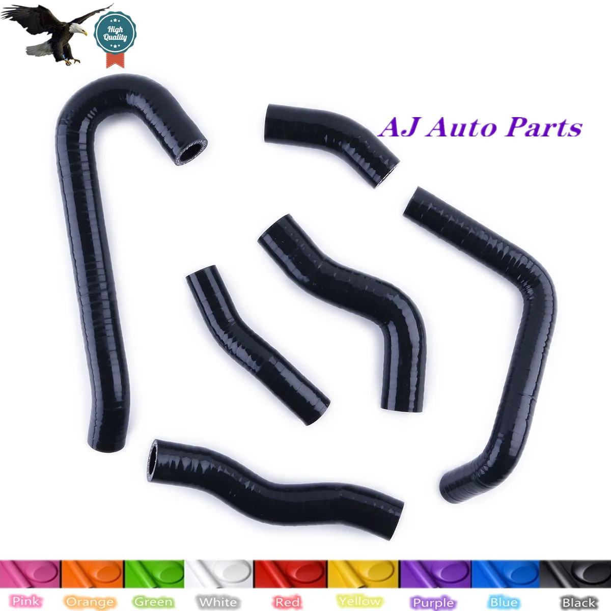 

For Honda NSR250 NSR 250 MC21 MC28 PMG3 PMG4 1990-1999 Silicone Radiator Coolant Hoses Kit （3 -PLY Hose ）