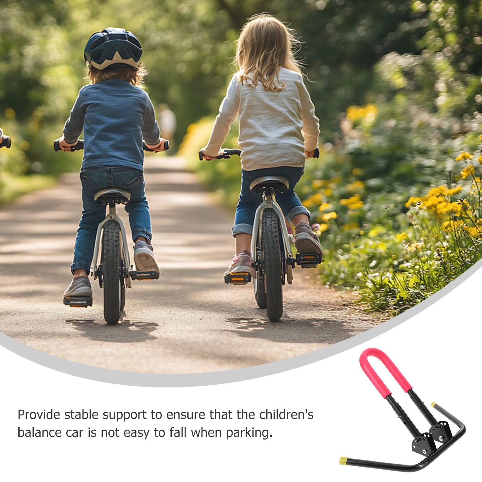 

Balance Car Support Frame Parking Kickst for Kids Scooter St Bike Rack Fits Models Stable Durable Compact Design Easy