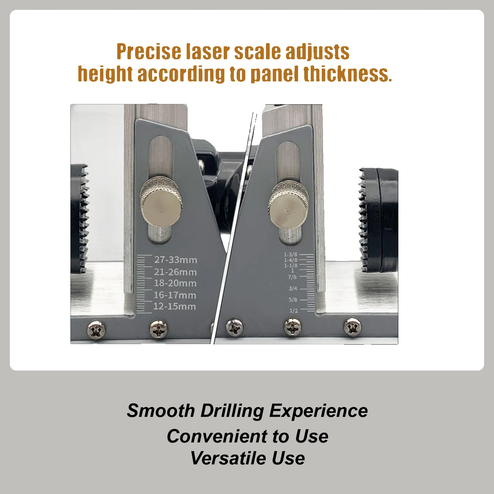 Angle Drill Guide Adjustable Hole Locator Precision Portable Punch Locator For Home Improvement Kitchen Cabinet Furniture