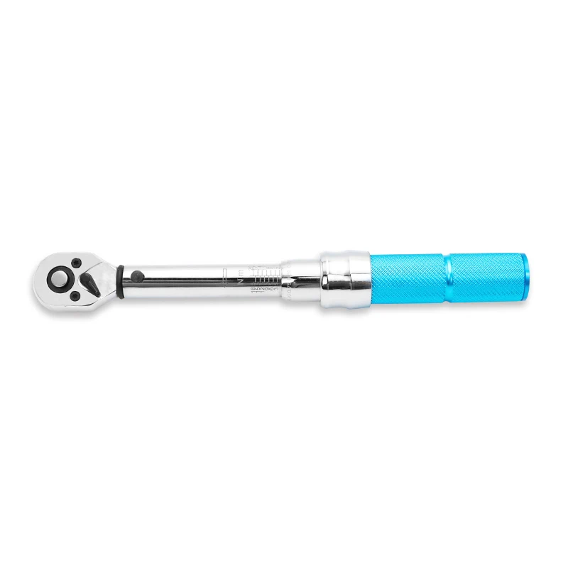 18pcs 1/4inch 2-20N.m Adjustable Torque Wrench Bicycle Repair Bike Repair Spanner Mechanical Hand Tool Set