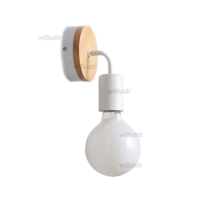 

Креативный деревянный светильник, железный настенный бра, минималистичный деревянный светильник, кафе-бар, ресторан, гостиная, пекарня, кухня, вестибюль, проход, лофт