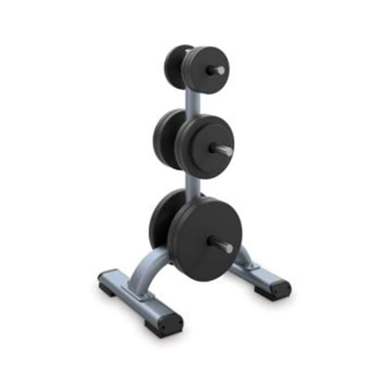 

Adjustable Iron Barbell Plate Rack Commercial Safety Storage Stand Equipment