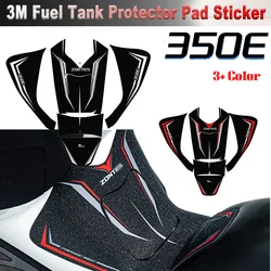 For Zontes 350e Tank Pad 3M Stickers Gasoline Covers Fueltank Protector Tankpad Kit Decals Motorcycle Accesories Bike E E350 350