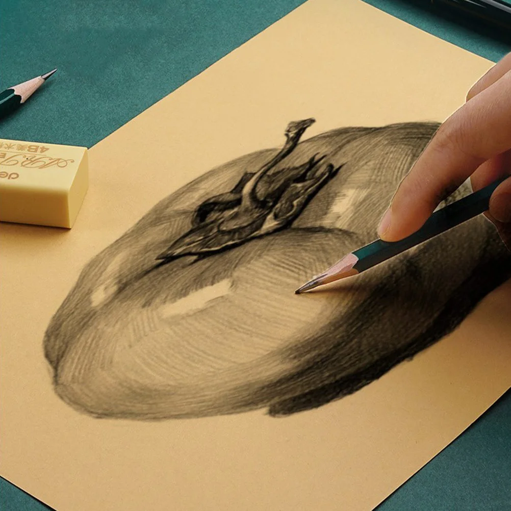 أوراق كتابة كرافت 100 ورقة رسالة رسالة الطالب على الطراز القديم تذكير المهرجانات المناسبة ملاحظات تحيات