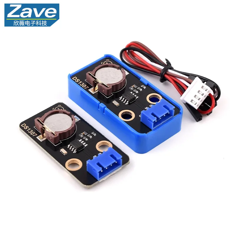 DS1307 Módulo de reloj en tiempo real con funciones de sincronización, almacenamiento y sincronización de apagado, RTC I2C - compatible, Arduino - comp