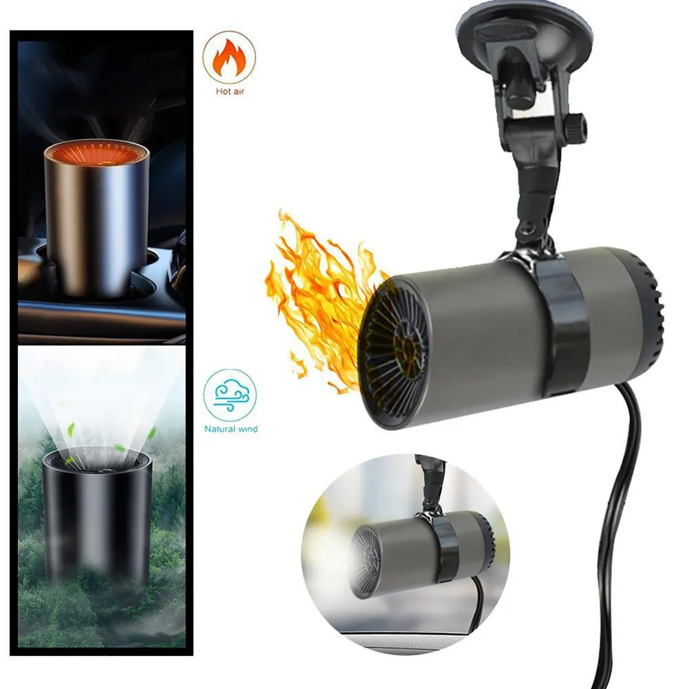

Car Heater 12V Portable Car Heater Defrost Heater 360 Degree Thermostat