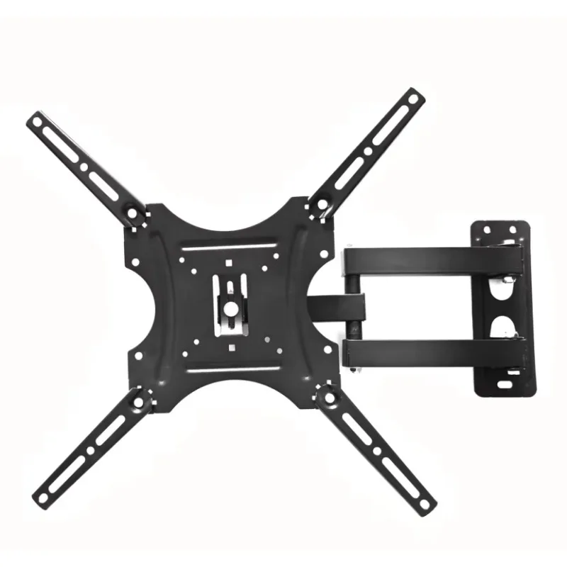Soporte de pared para TV LCD de brazo único giratorio, adecuado para televisores de 14 a 55 pulgadas, accesorio de soporte para montaje en pared.
