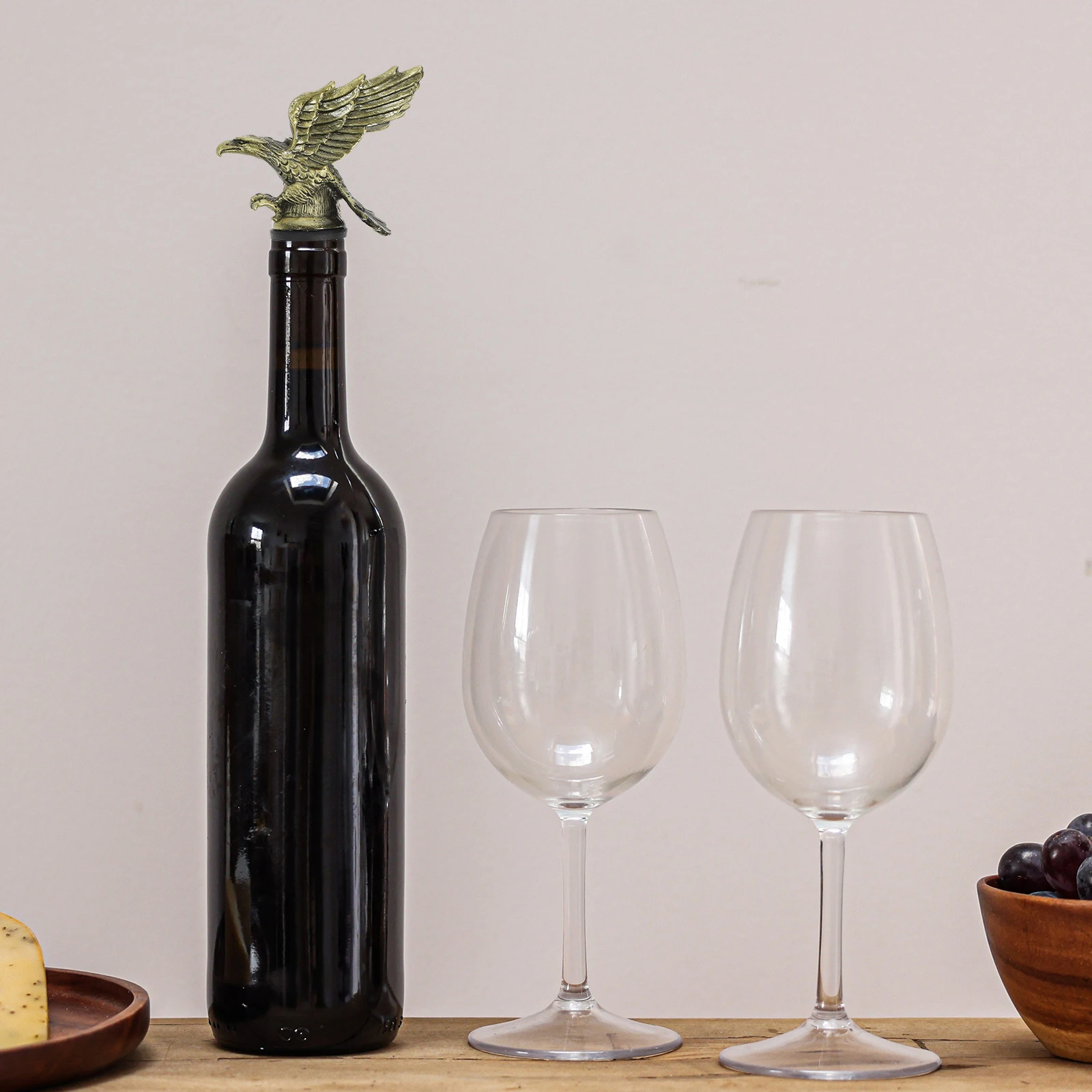 

Eagle Shaped Pourer Zinc Alloy Airtight Sealed Spirit Bottle Spout Pouring Tool for Party Banquet Wedding Gifts