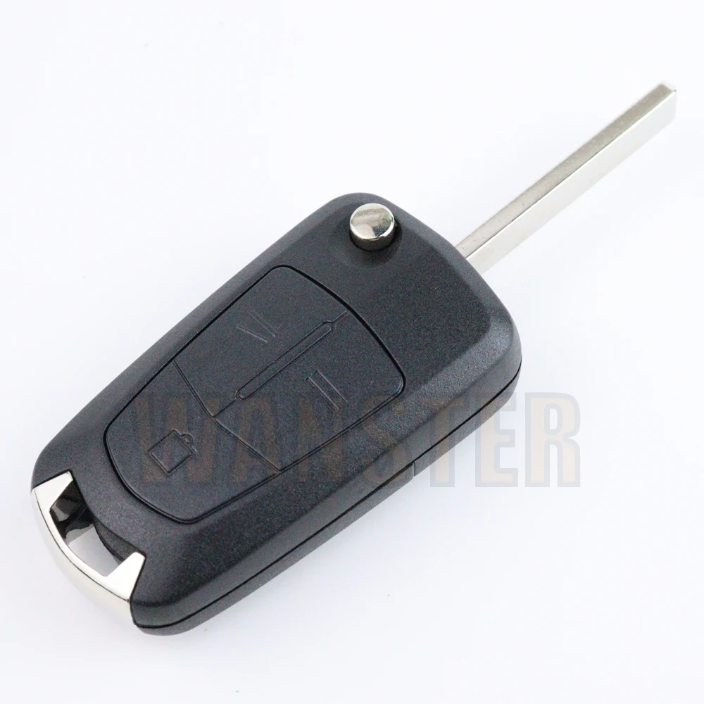 Car Key Fob Case Shell Housing for Opel Vauxhall Astra H Corsa D Vectra C Zafira Astra Vectra Signum Car Folding Key