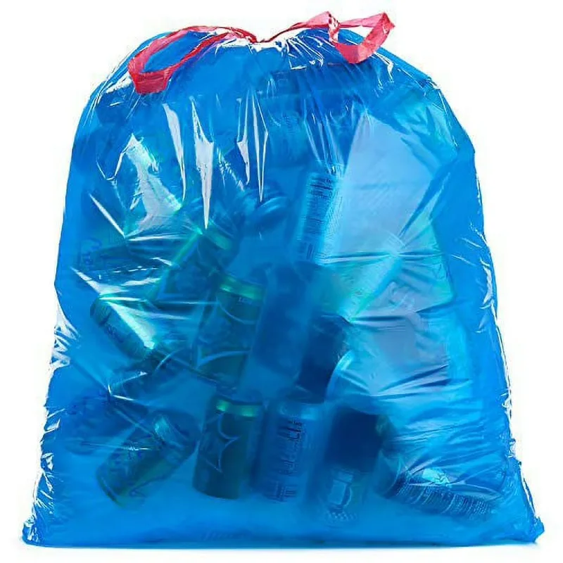 - Drawstring Recycling Bags, 33 Gallon, .9 Mil, 33