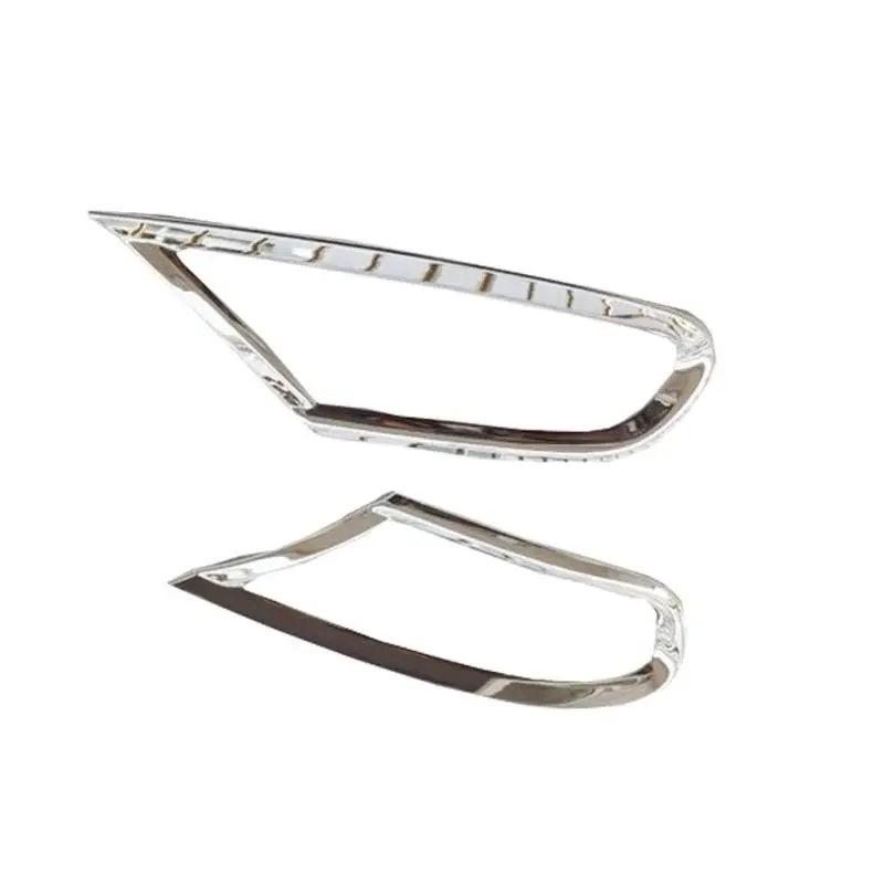 

Чехлы на задние противотуманные фары для Mitsubishi Pajero Sport 2010 2014, ABS Chrome, наклейки для стайлинга автомобилей, автоаксессуары, 2 шт.