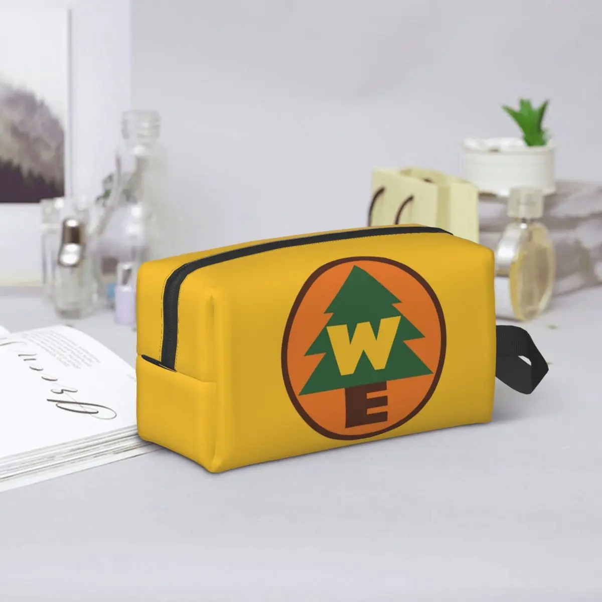 

Косметичка с логотипом Wilderness Explorer, органайзер для хранения косметики, набор для туалетных принадлежностей, косметичка для женщин, дорожный пенал для косметики