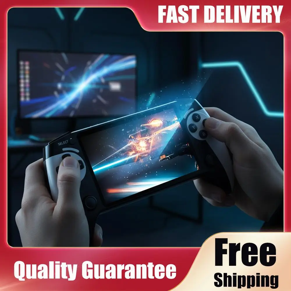 

Handheld Game Console 5.5 Inch Screen Retro Gaming Console with 20000+ Games Retro Handheld Video Game Console for Kids Adults