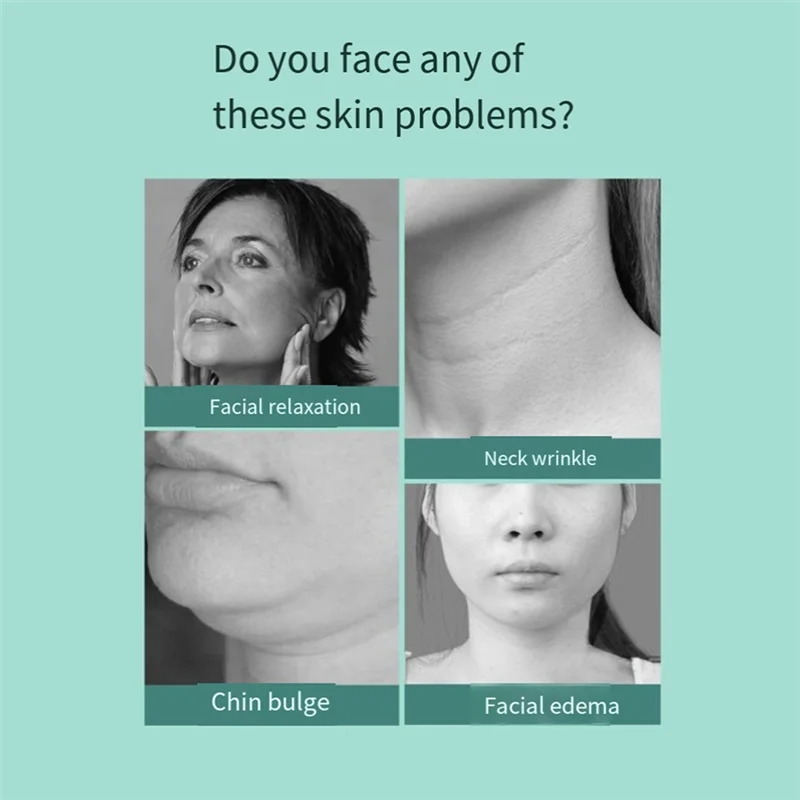 ABKR-EMS Microcurrent Roller Face-Slimming Artifact V-Face Beauty Facial Massager For Firming And Lifting The Face