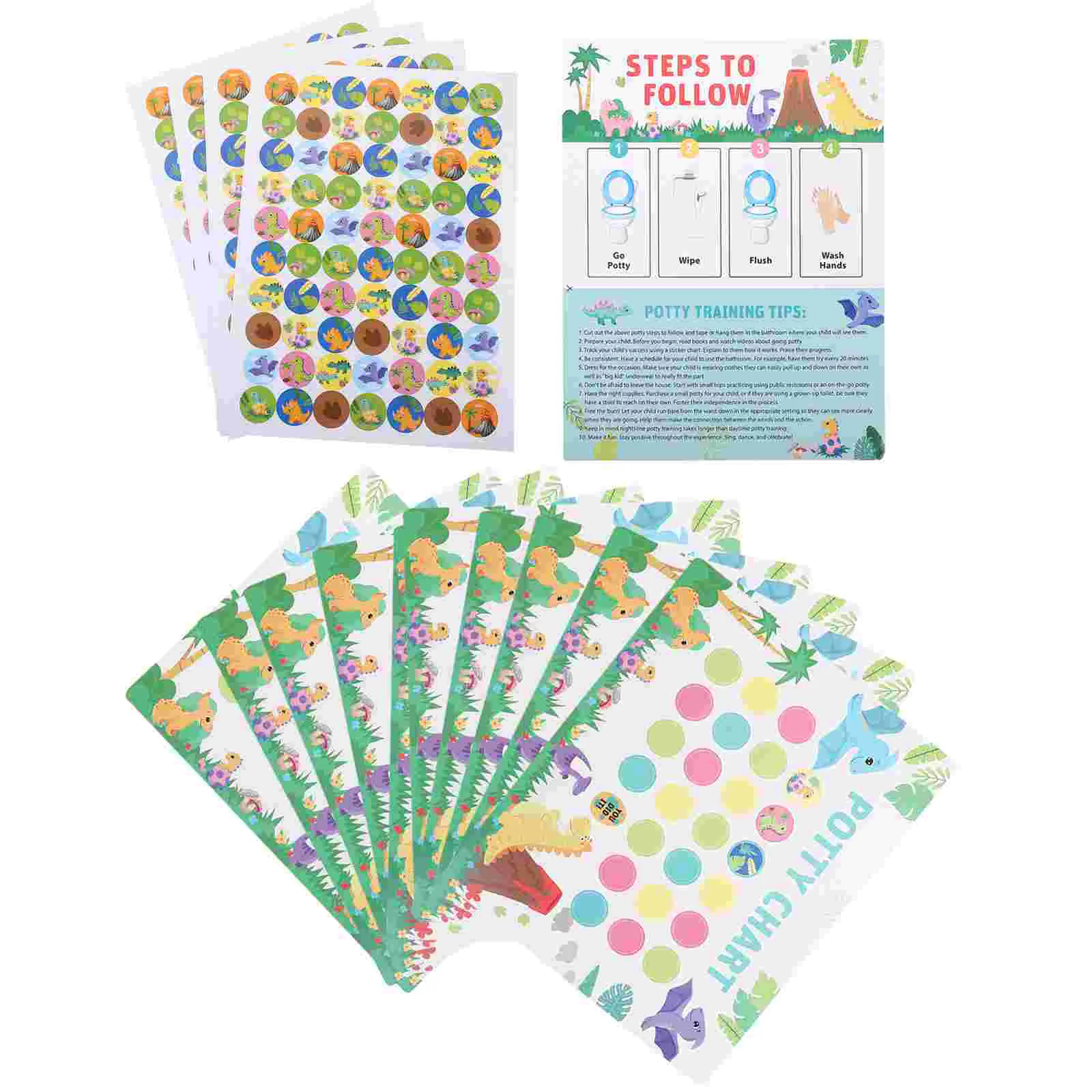 Potty Training Chart and Sticker Toddlers Potty Training Sticker Toddler Sticker Chart for Toddler Kids Home Training