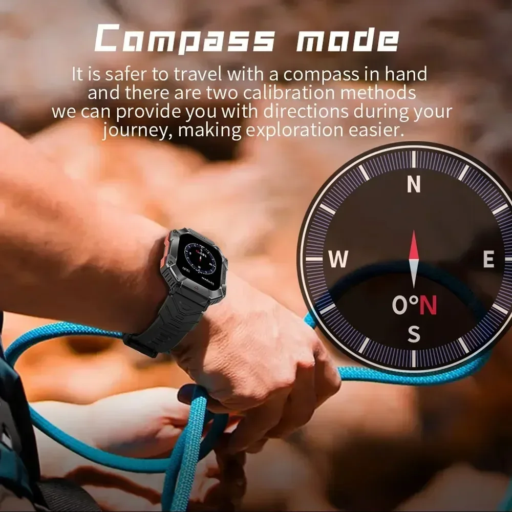 Xiaomi-Montre intelligente étanche pour Android IOS, montres de fitness, Ip68, militaire, moniteur sain, AI Voice, Bluetooth, appel, montre intelligente