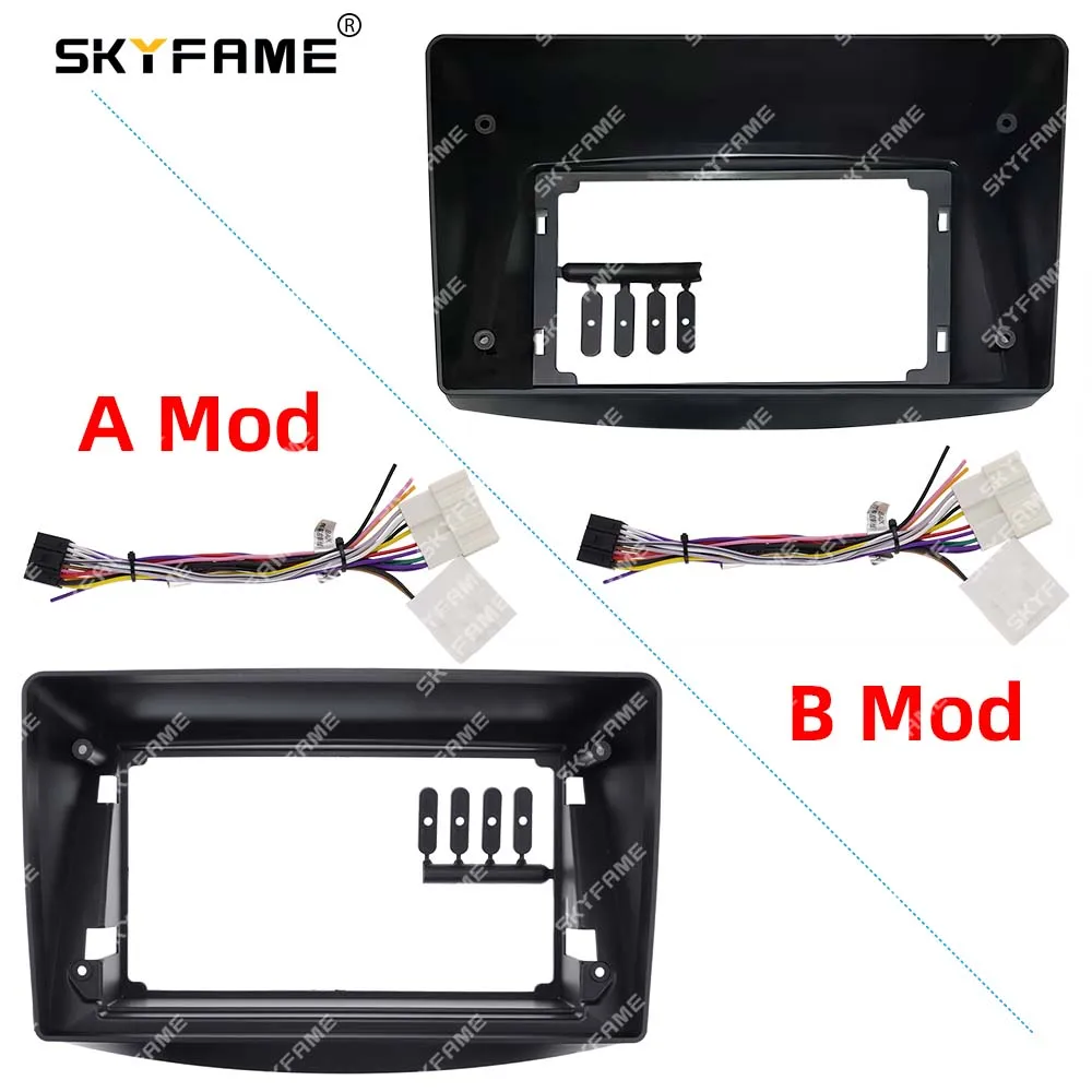 

SKYFAME Car Frame Fascia Adapter Android Radio Dash Fitting Panel Kit For Mitsubishi Grandis