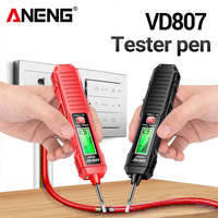 ANENG VD807 Smart Induction Tester Pen AC 12-300V Voltage Tester NCV Sensor Wire Detector 50/60Hz Professional Electrician Tool