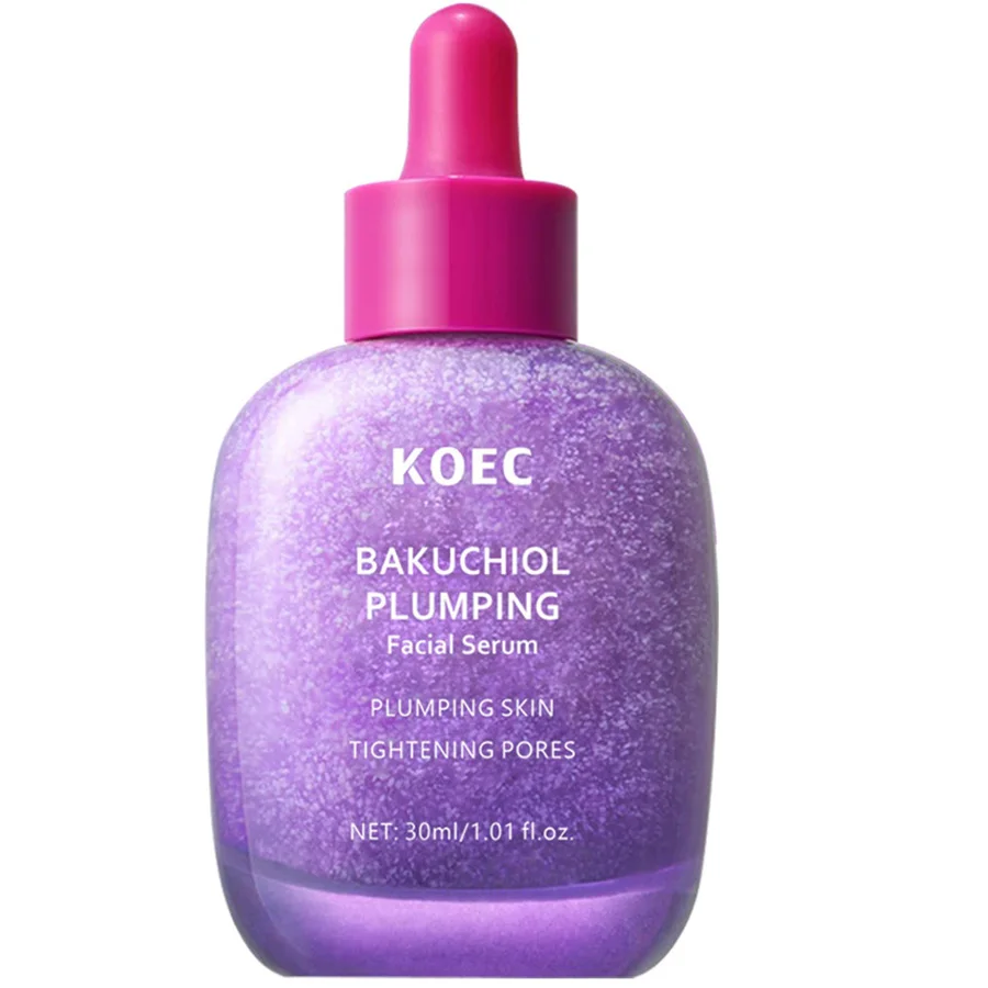 

Сыворотка для лица Bakuchiol Plumping - натуральный ретинол для чувствительной кожи, ниацинамида и гиалуроновой кислоты, корейский уход за кожей пор и морщин