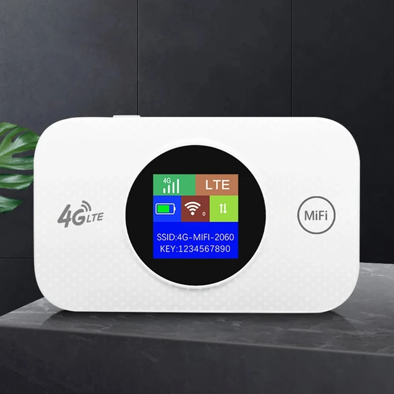 MF968 4G WIFI Hotspot 4G SIM WIFI Router พร้อมซิมการ์ดสล็อต 4G Mini LTE Router Travel Wifi Router 3000 Mah 150 Mbps Router